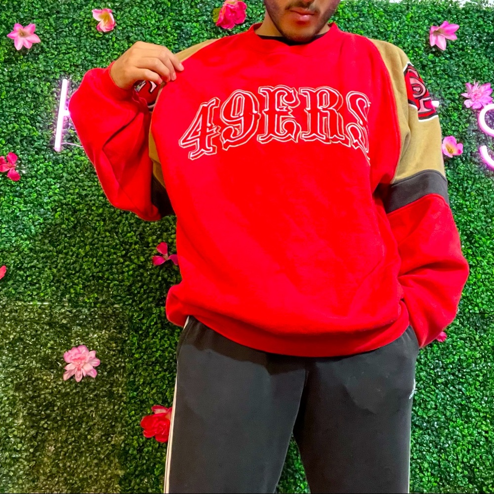 Vintage 49ers baggy sweater